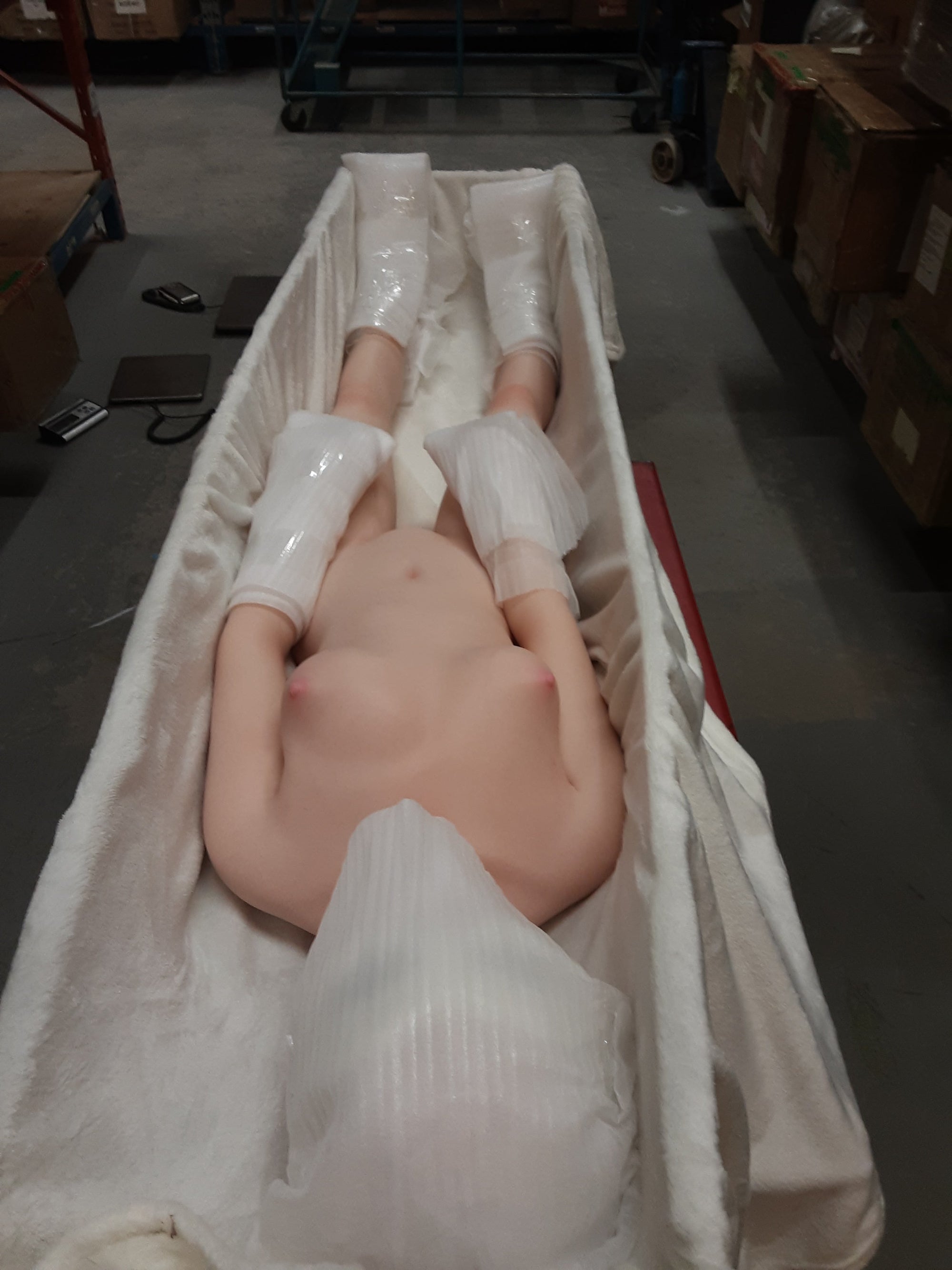 Realistic Sex Doll IN-STOCK - 130 (4'3") B-Cup Aika - Full Silicone - Piper Doll - X4 by Sex Doll America