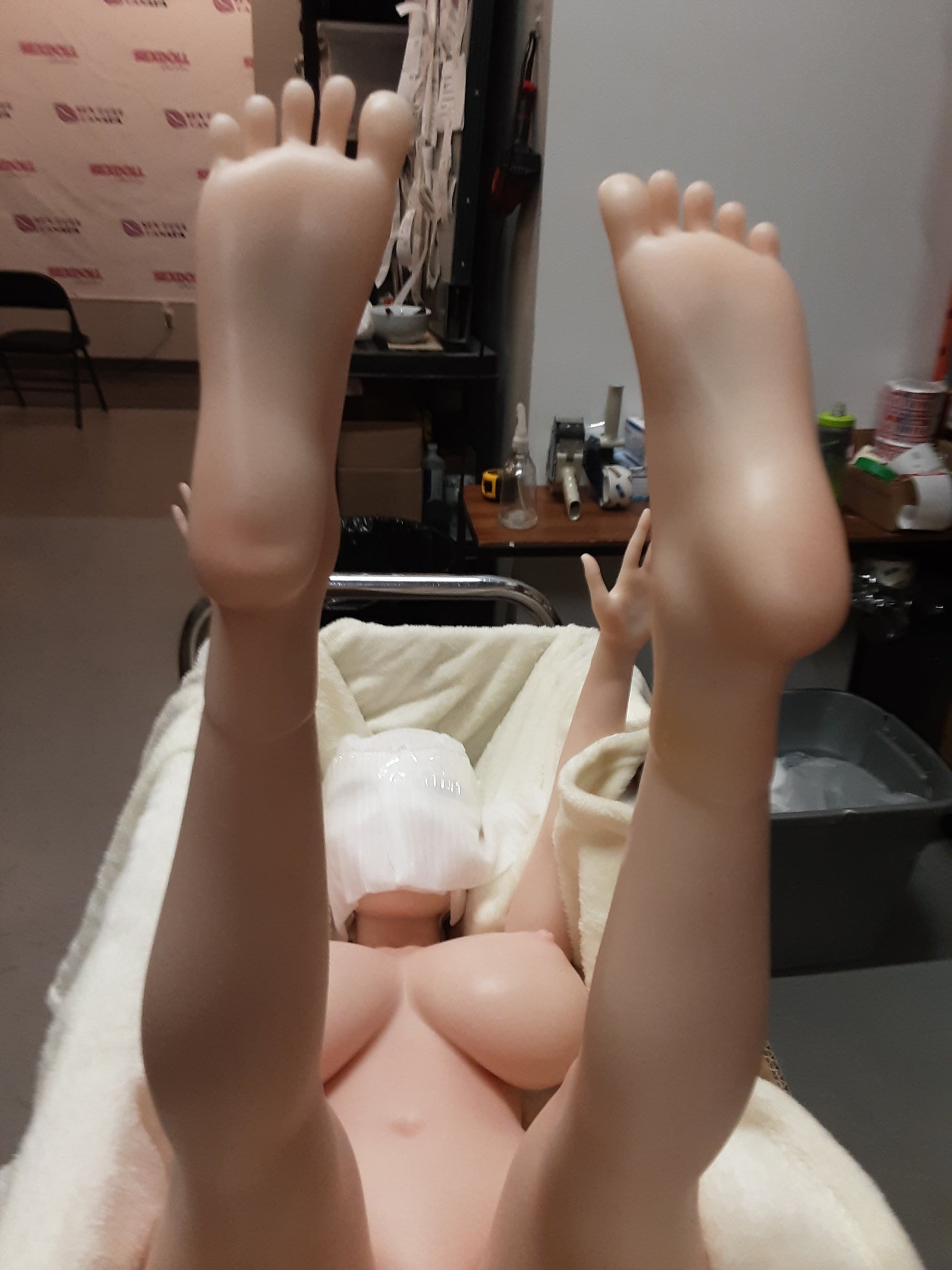 Realistic Sex Doll IN-STOCK - 105 (3'5") H-Cup Iris Silicone - Piper Doll by Sex Doll America