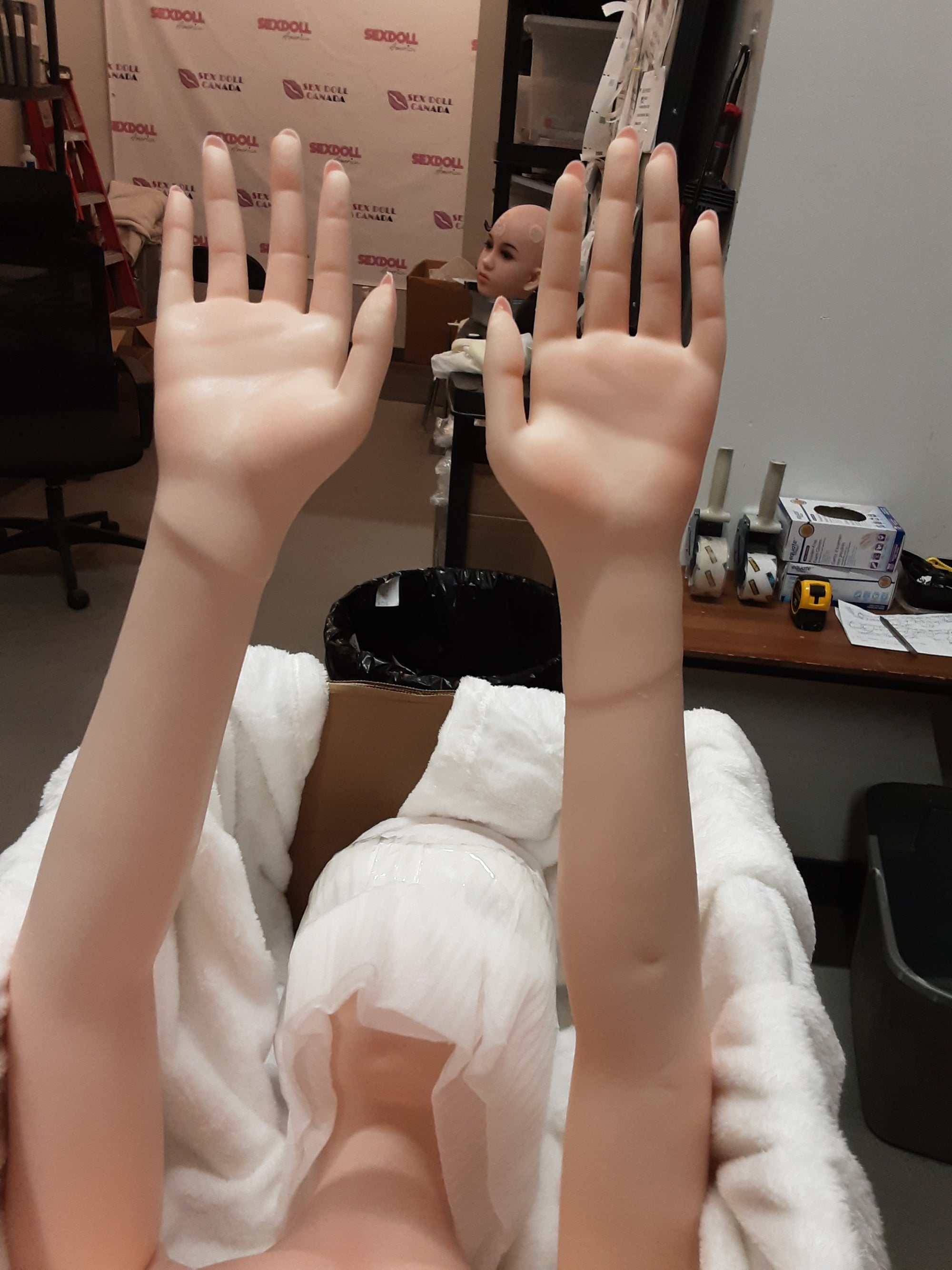 Realistic Sex Doll IN-STOCK - 130 (4'3") D-Cup Eirian - Full Silicone - Piper Doll - X1 by Sex Doll America