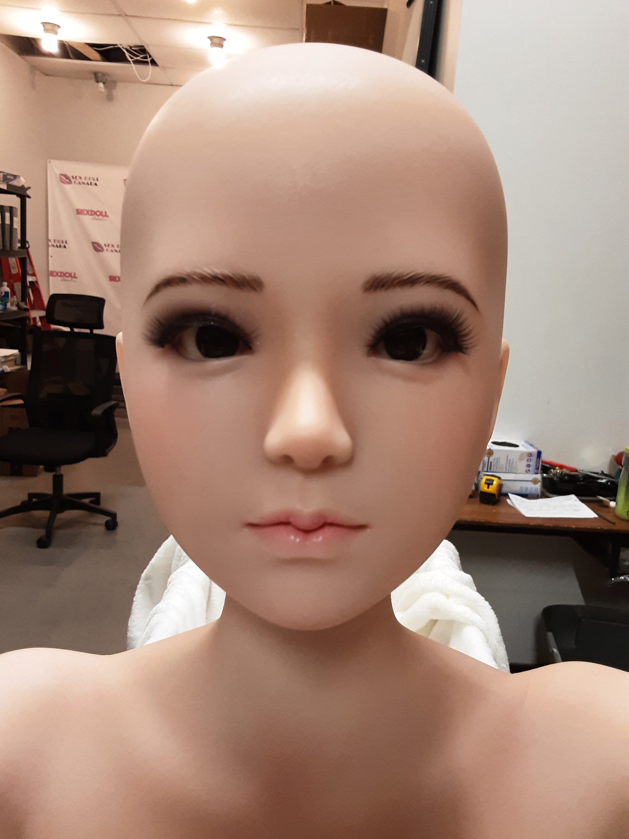 Realistic Sex Doll IN-STOCK - 130 (4'3") D-Cup Eirian - Full Silicone - Piper Doll - X1 by Sex Doll America