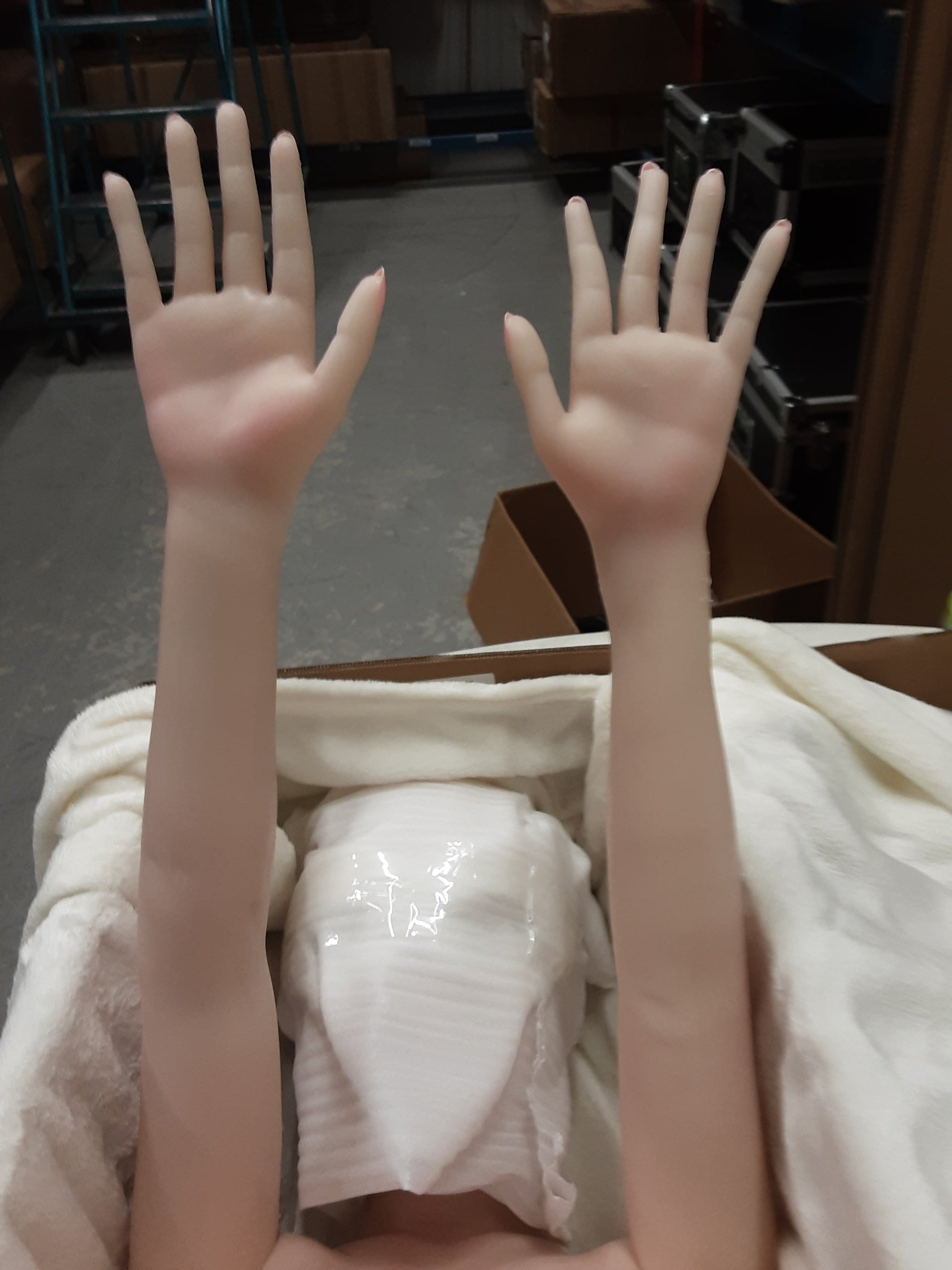 Realistic Sex Doll IN-STOCK - 130 (4'3") D-Cup Eirian Hot - Full Silicone - Piper Doll X4 by Sex Doll America