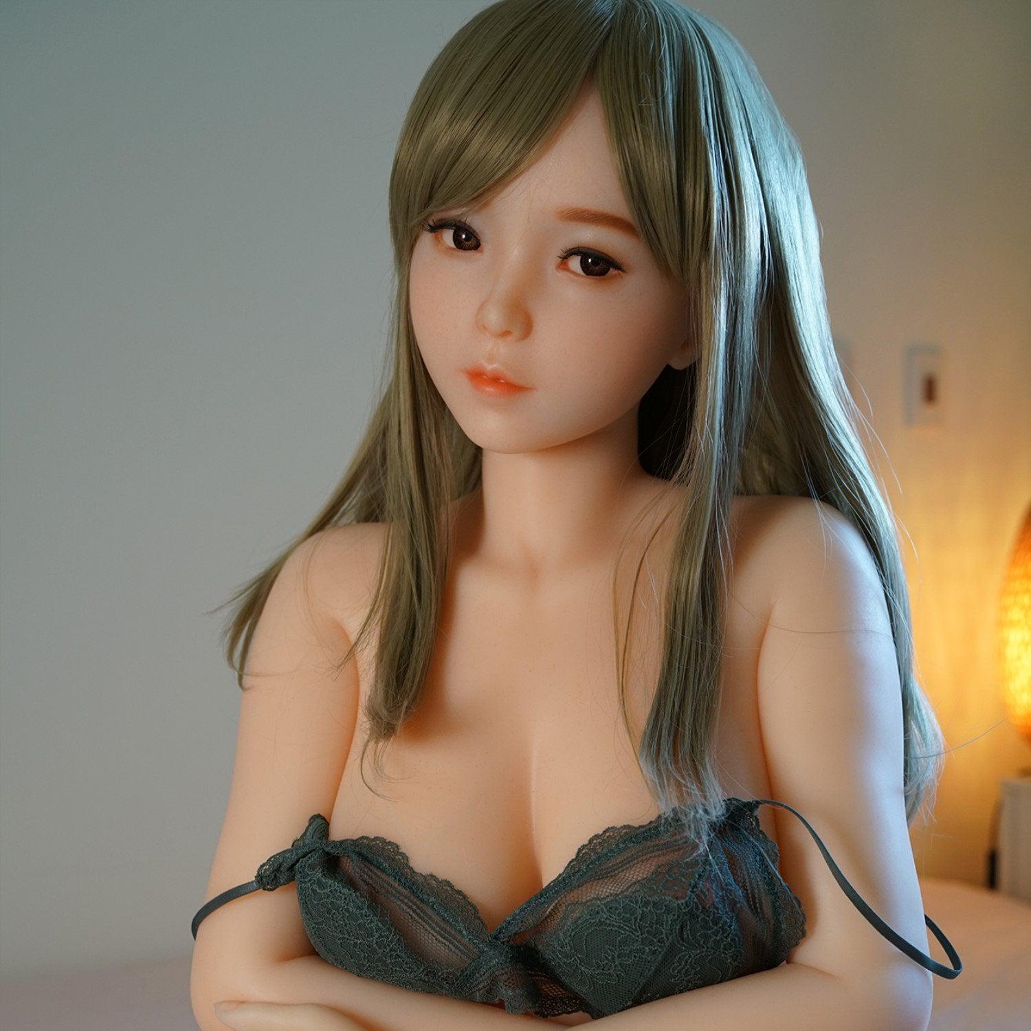 Realistic Sex Doll IN-STOCK - 160 (5'3") G-Cup Akira Blonde - Silicone - Piper by Sex Doll America
