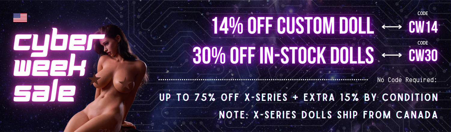 Cyber Week Sale Real Sex Dolls in America