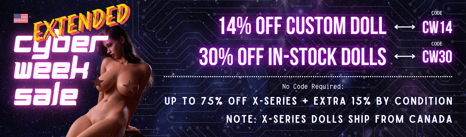 Cyber Week Sale Real Sex Dolls in America