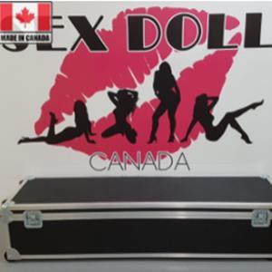 Realistic Sex Doll Locking Case (Made in Canada - Premium Flight Case) by Sex Doll America