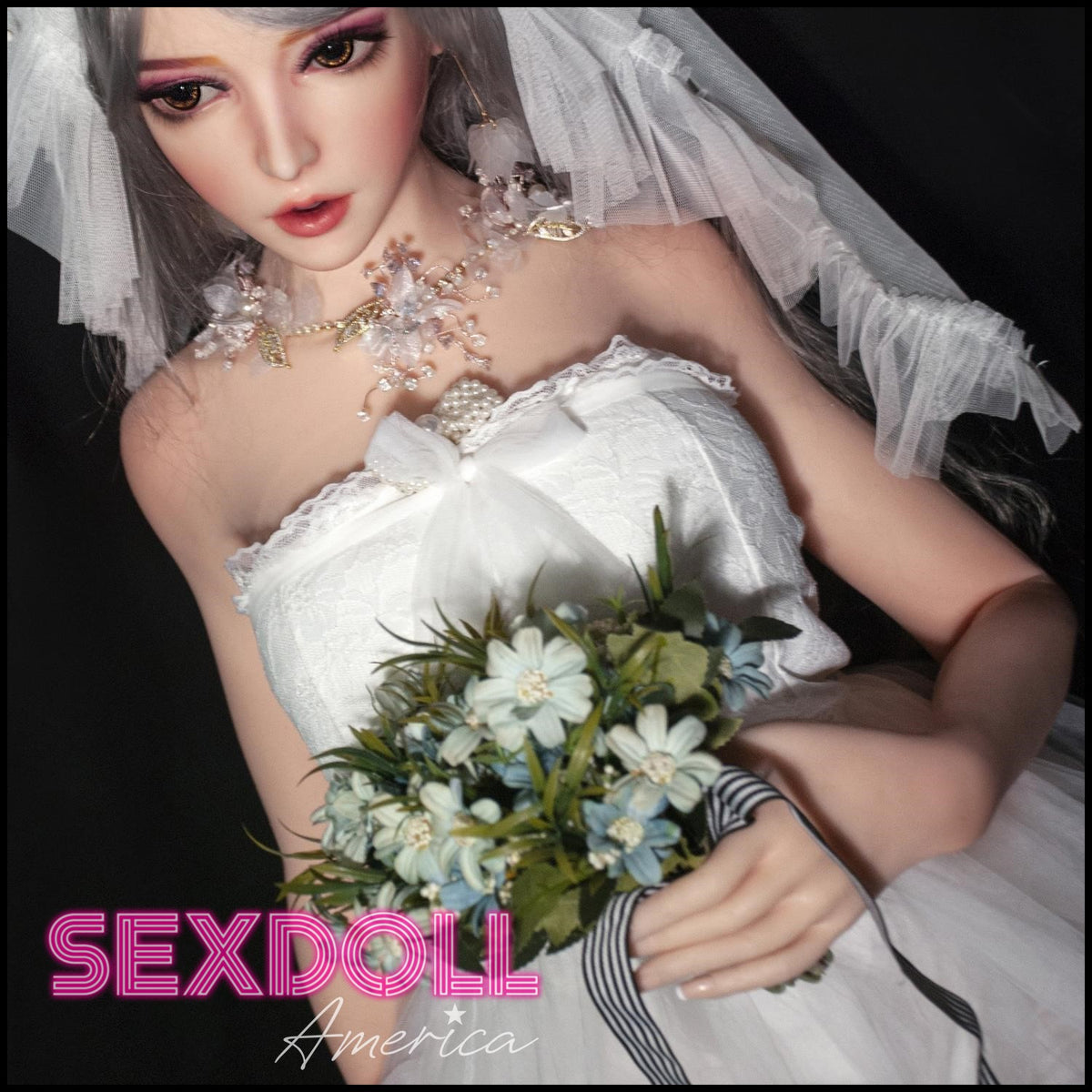 Realistic Sex Doll 150 (4'11") C E F or G-Cup Ayumi - Full Silicone - Elsa Babe by Sex Doll America