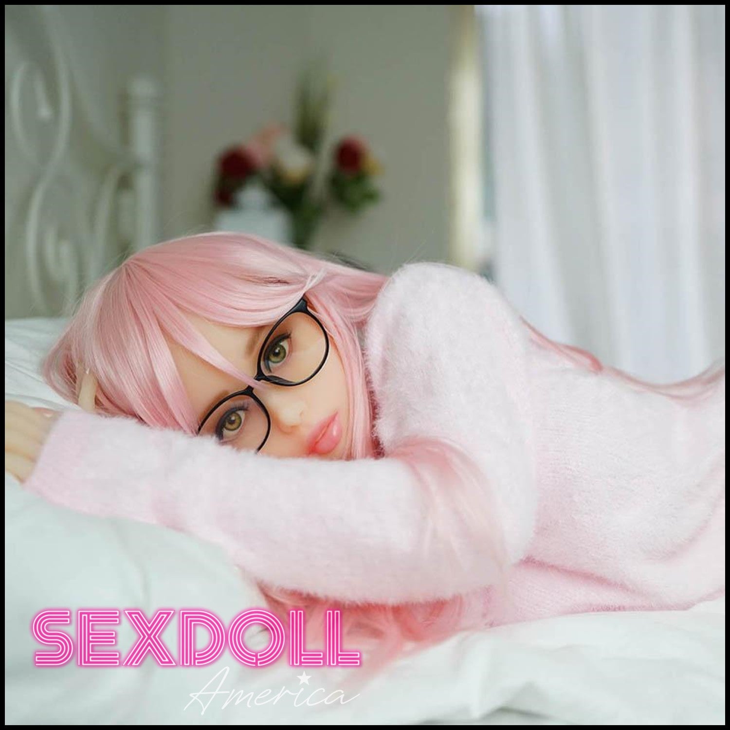 Realistic Sex Doll 140 (4'7") G-Cup Ariel Pink Gal - Piper Doll by Sex Doll America