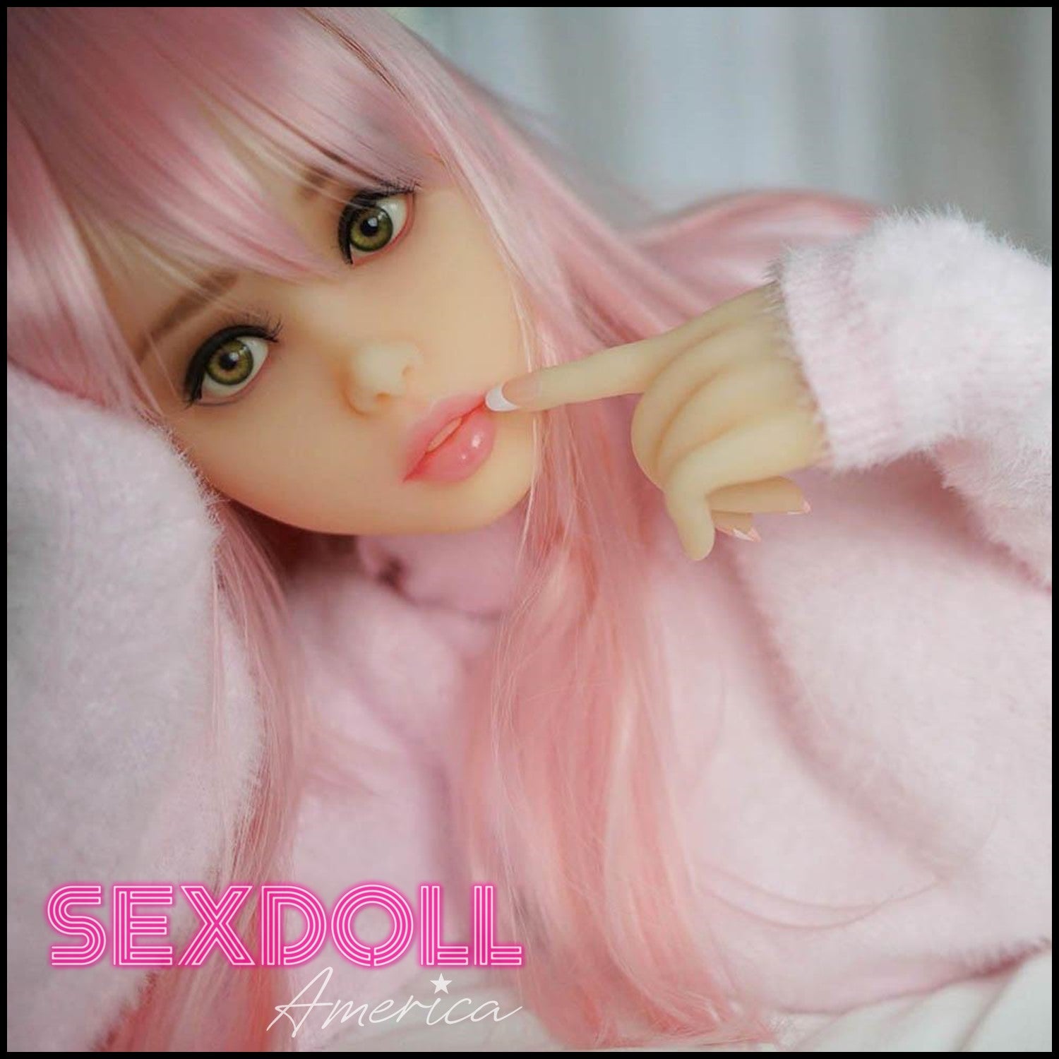 Realistic Sex Doll 140 (4'7") G-Cup Ariel Pink Gal - Piper Doll by Sex Doll America