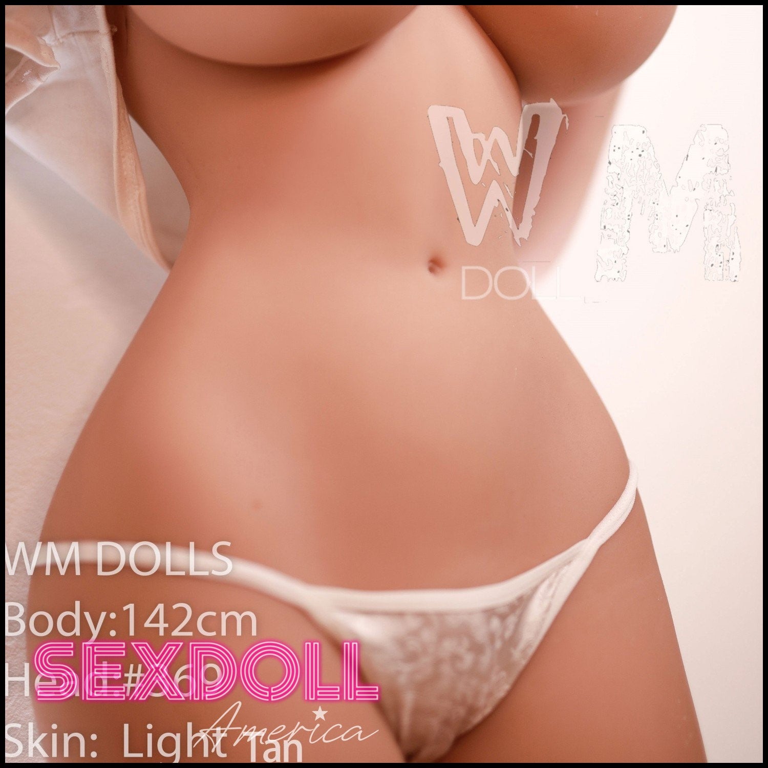 Realistic Sex Doll 142 (4'8") O-Cup Jane (Head #369) - WM Doll by Sex Doll America