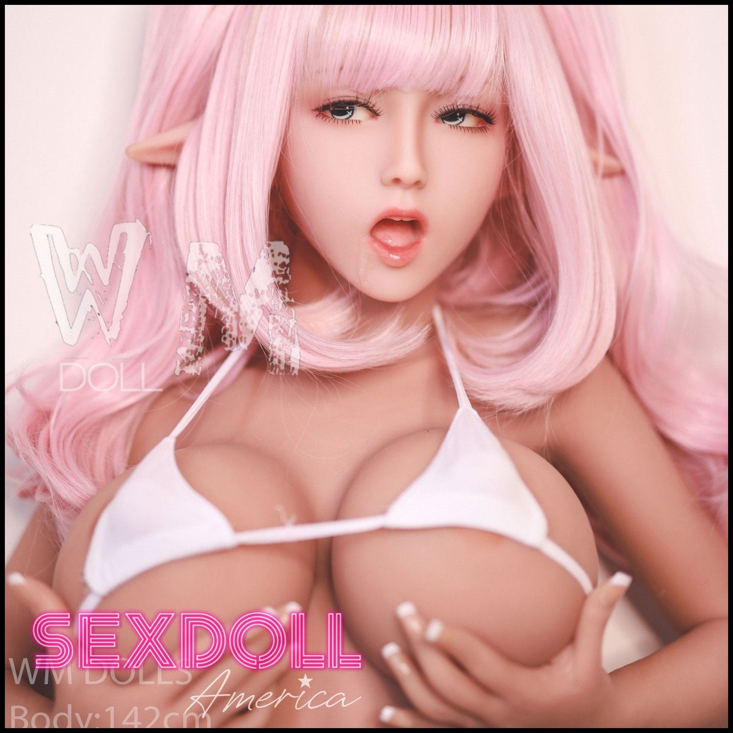 Realistic Sex Doll 142 (4'8") O-Cup Laura Elf (Head #355) - WM Doll by Sex Doll America