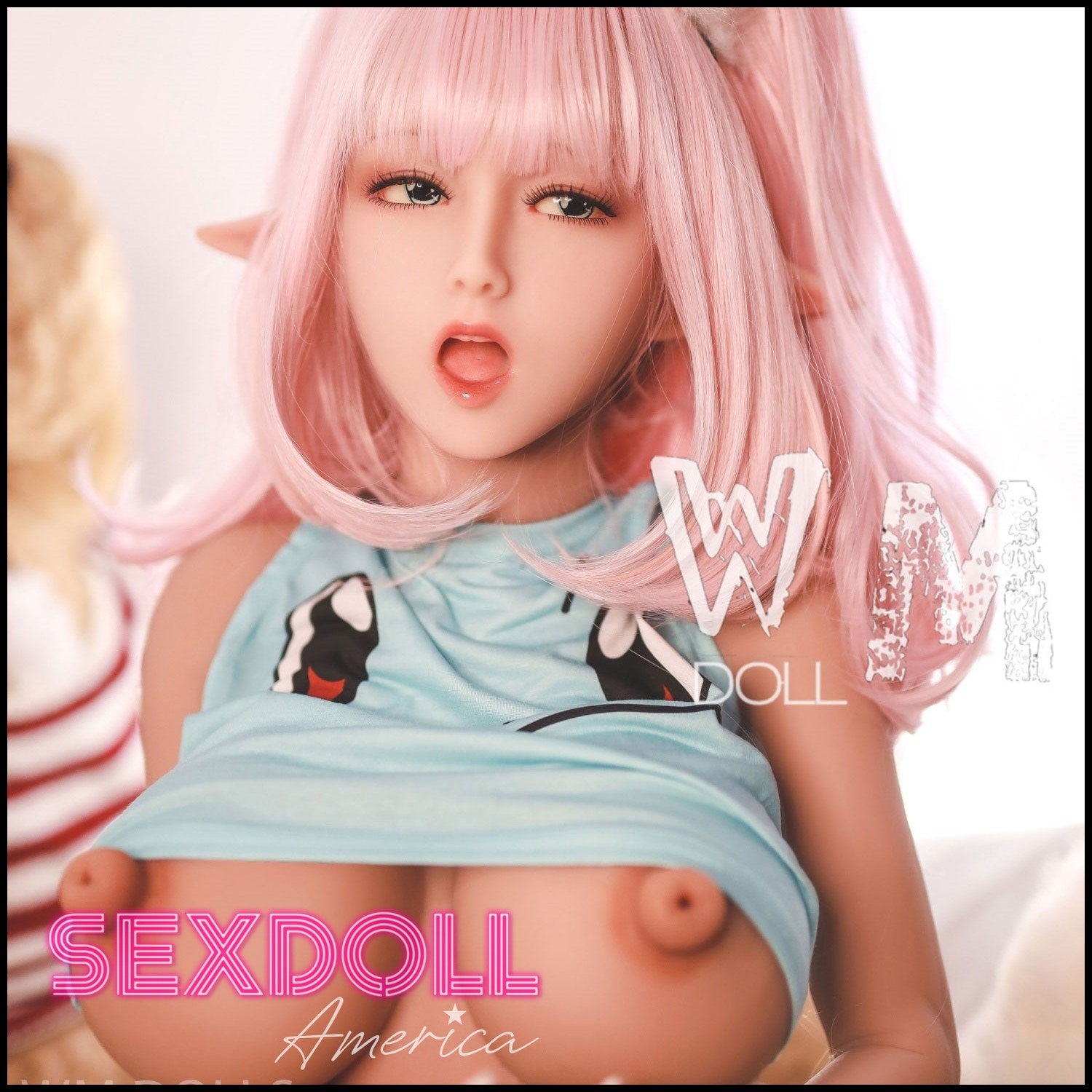 Realistic Sex Doll 142 (4'8") O-Cup Laura Elf (Head #355) - WM Doll by Sex Doll America
