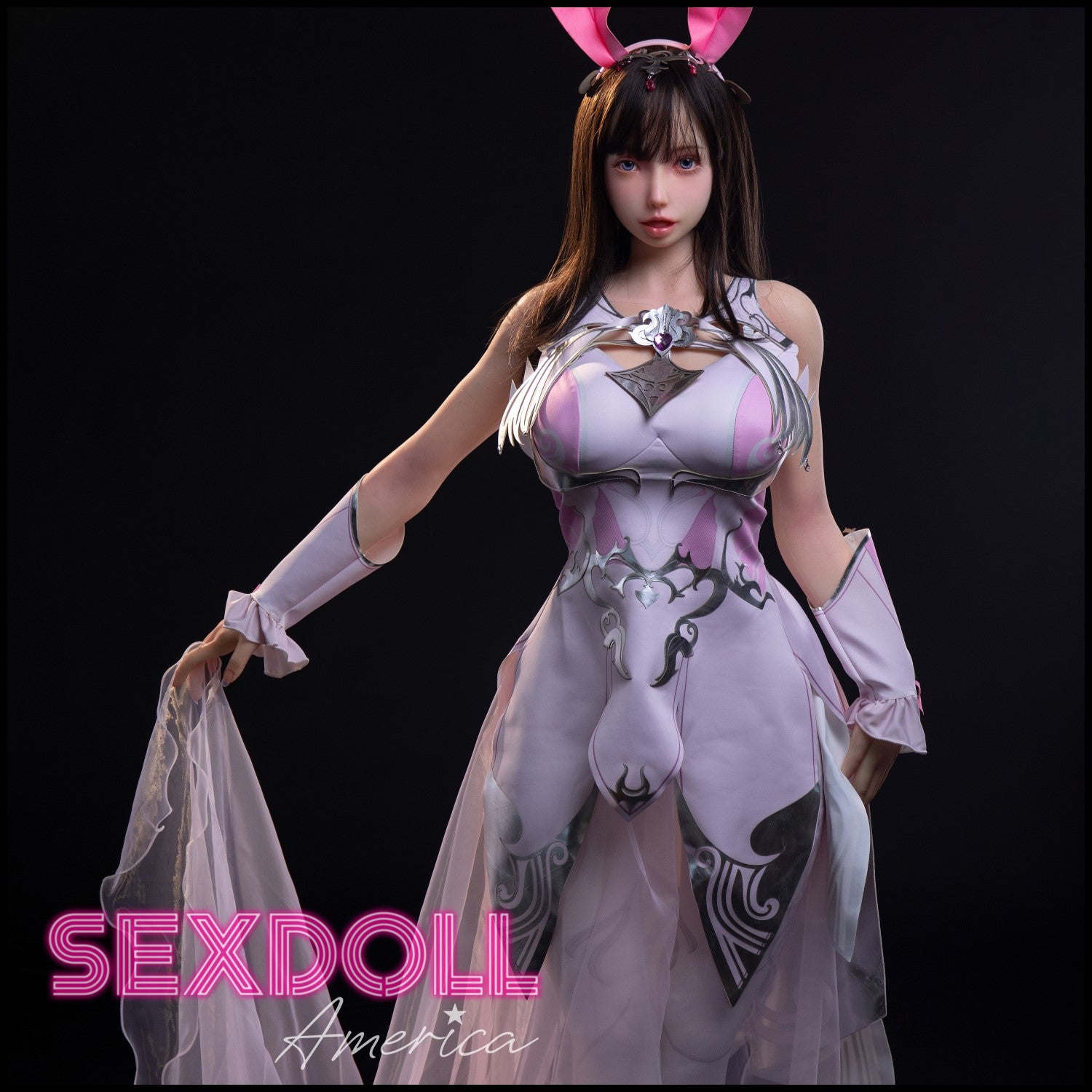 Realistic Sex Doll 145 (4'9") J-Cup Nana Oral Function Seamless Neck (AIO) - Full Silicone - XYcolo by Sex Doll America