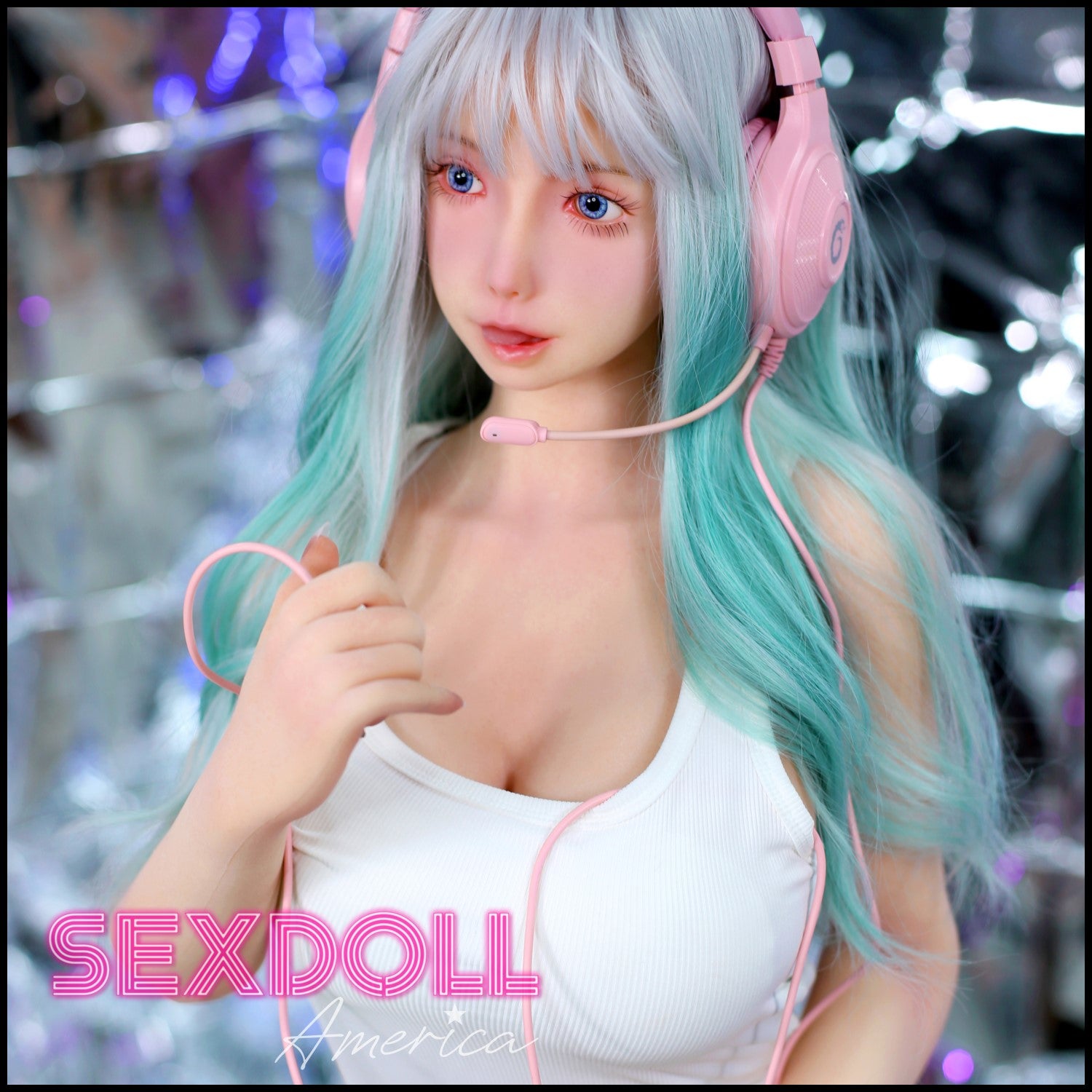 Realistic Sex Doll 145 (4'9") J-Cup Nana Sexy Seamless Neck (AIO) - Full Silicone - XYcolo by Sex Doll America