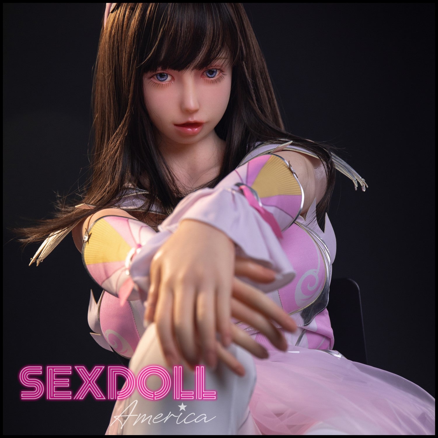 Realistic Sex Doll 145 (4'9") J-Cup Nana Oral Function Seamless Neck (AIO) - Full Silicone - XYcolo by Sex Doll America