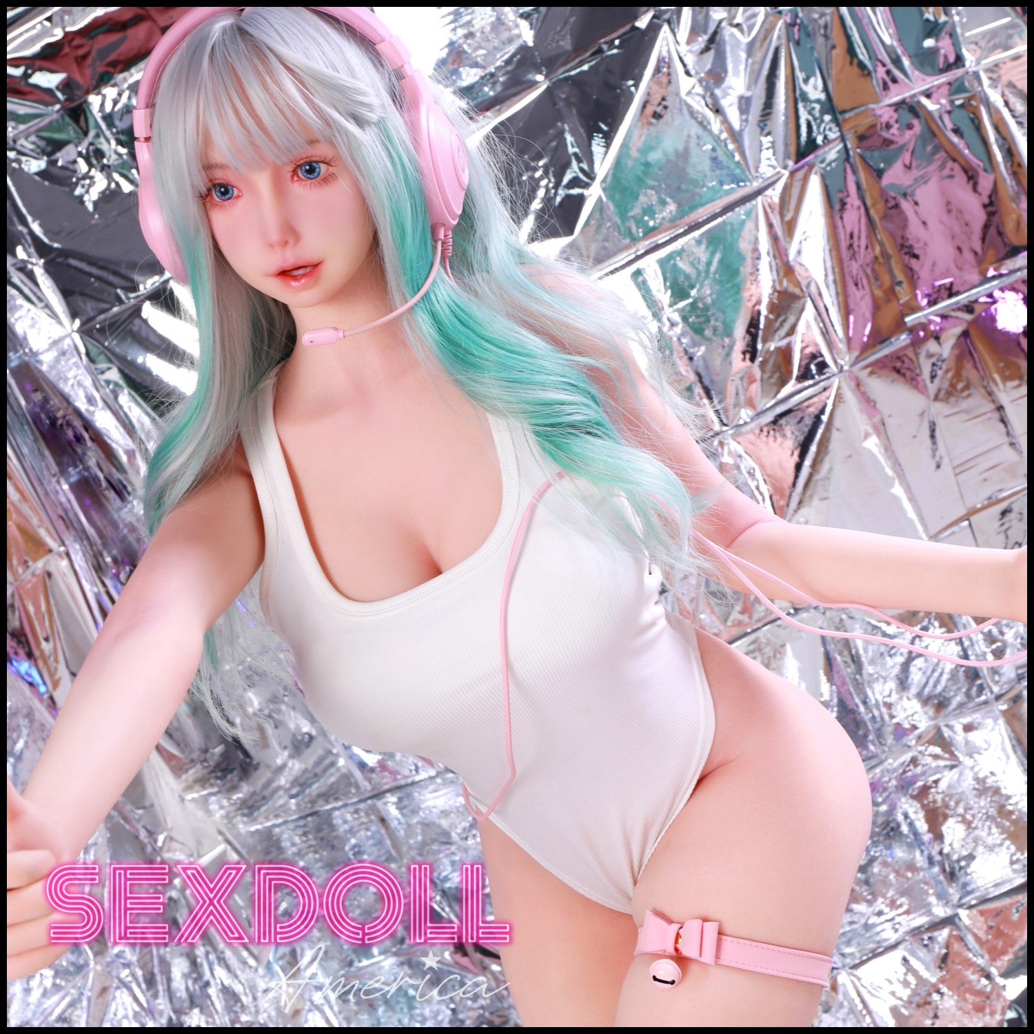 Realistic Sex Doll 145 (4'9") J-Cup Nana Sexy Seamless Neck (AIO) - Full Silicone - XYcolo by Sex Doll America