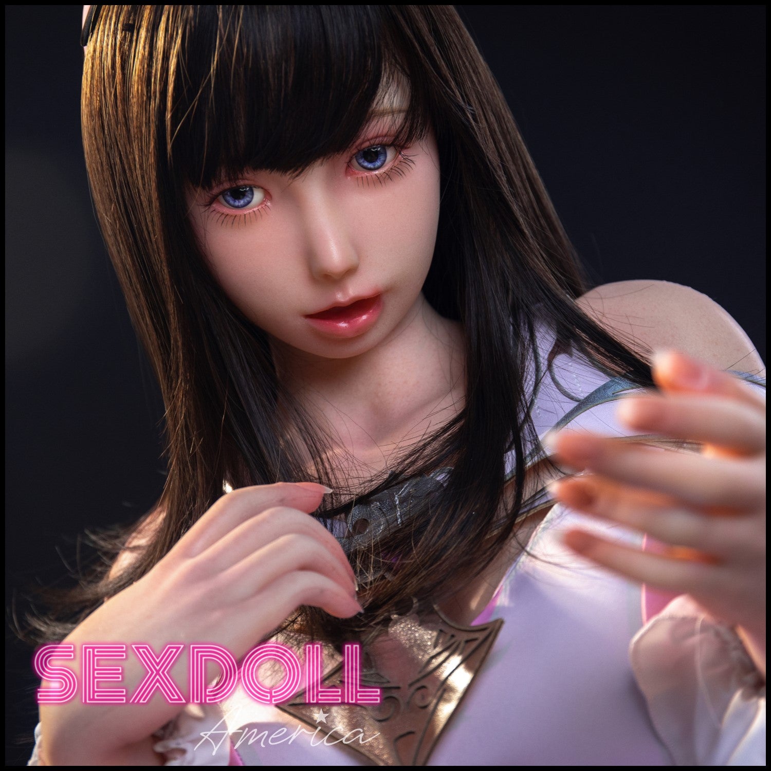 Realistic Sex Doll 145 (4'9") J-Cup Nana Oral Function Seamless Neck (AIO) - Full Silicone - XYcolo by Sex Doll America