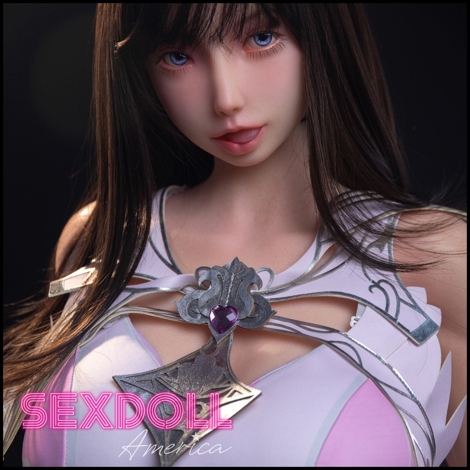 Realistic Sex Doll 145 (4'9") J-Cup Nana Oral Function Seamless Neck (AIO) - Full Silicone - XYcolo by Sex Doll America