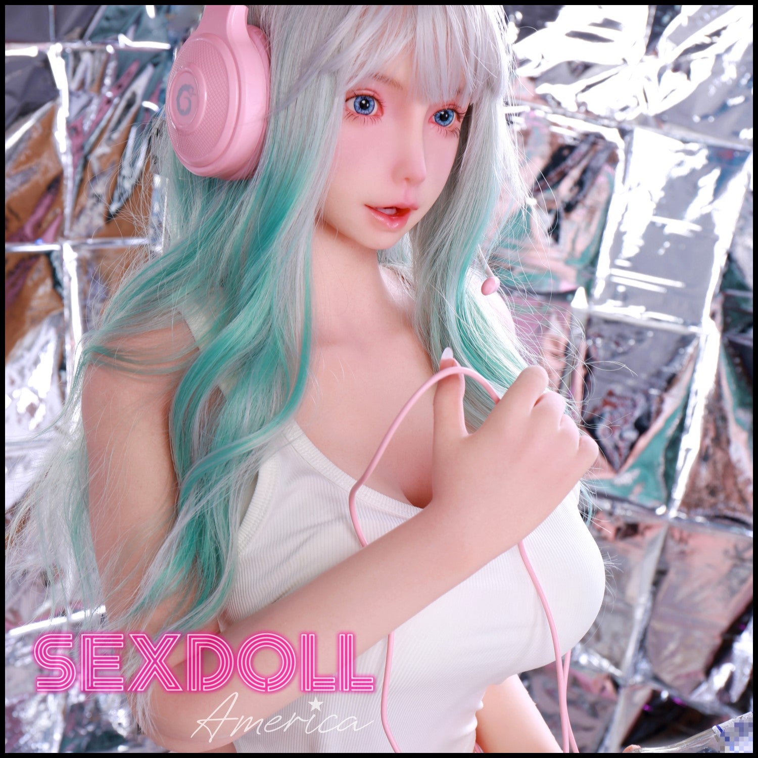 Realistic Sex Doll 145 (4'9") J-Cup Nana Sexy Seamless Neck (AIO) - Full Silicone - XYcolo by Sex Doll America