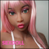 Realistic Sex Doll 145 (4'9") F-Cup Selena Pink Ebony Fit Girl Series - Doll-Forever by Sex Doll America
