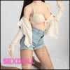 Realistic Sex Doll 145 (4'9") D-Cup Anna Brunette (Head #145-4) Full Silicone - Sanhui Dolls by Sex Doll America