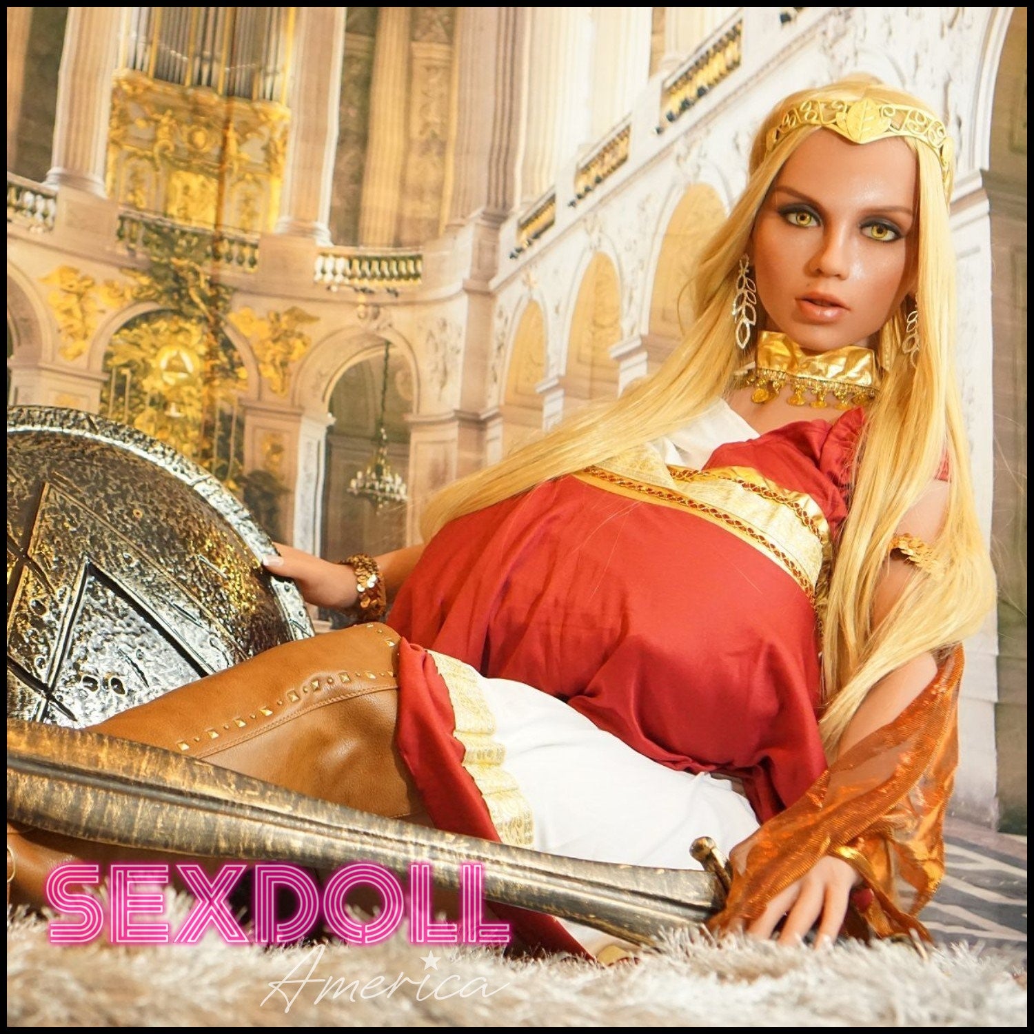 Realistic Sex Doll 146 (4'9") Q-Cup Rania (Head #188) BBW - YL Doll by Sex Doll America