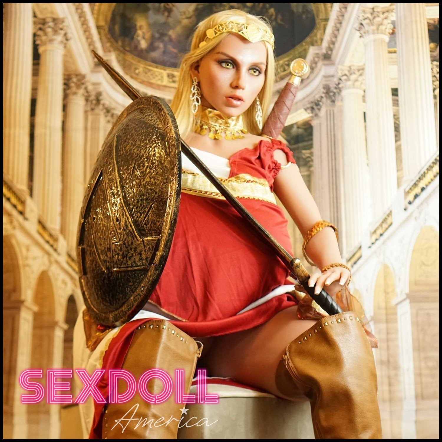 Realistic Sex Doll 146 (4'9") Q-Cup Rania (Head #188) BBW - YL Doll by Sex Doll America