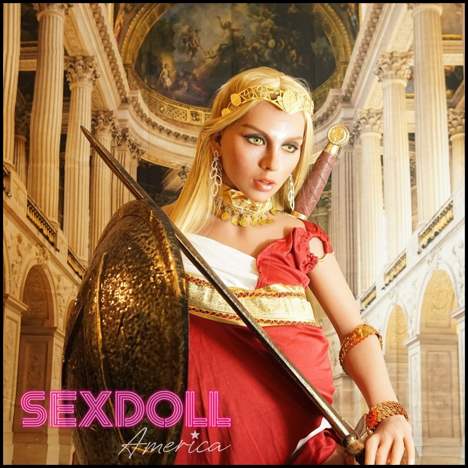 Realistic Sex Doll 146 (4'9") Q-Cup Rania (Head #188) BBW - YL Doll by Sex Doll America