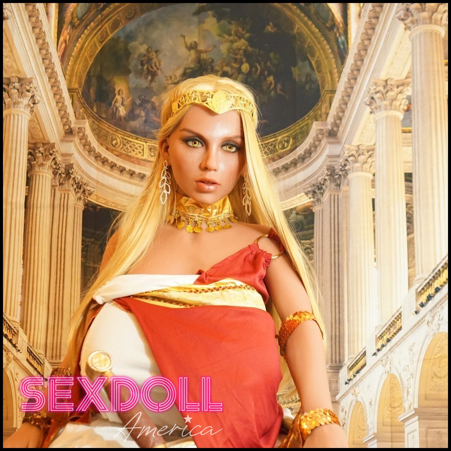 Realistic Sex Doll 146 (4'9") Q-Cup Rania (Head #188) BBW - YL Doll by Sex Doll America