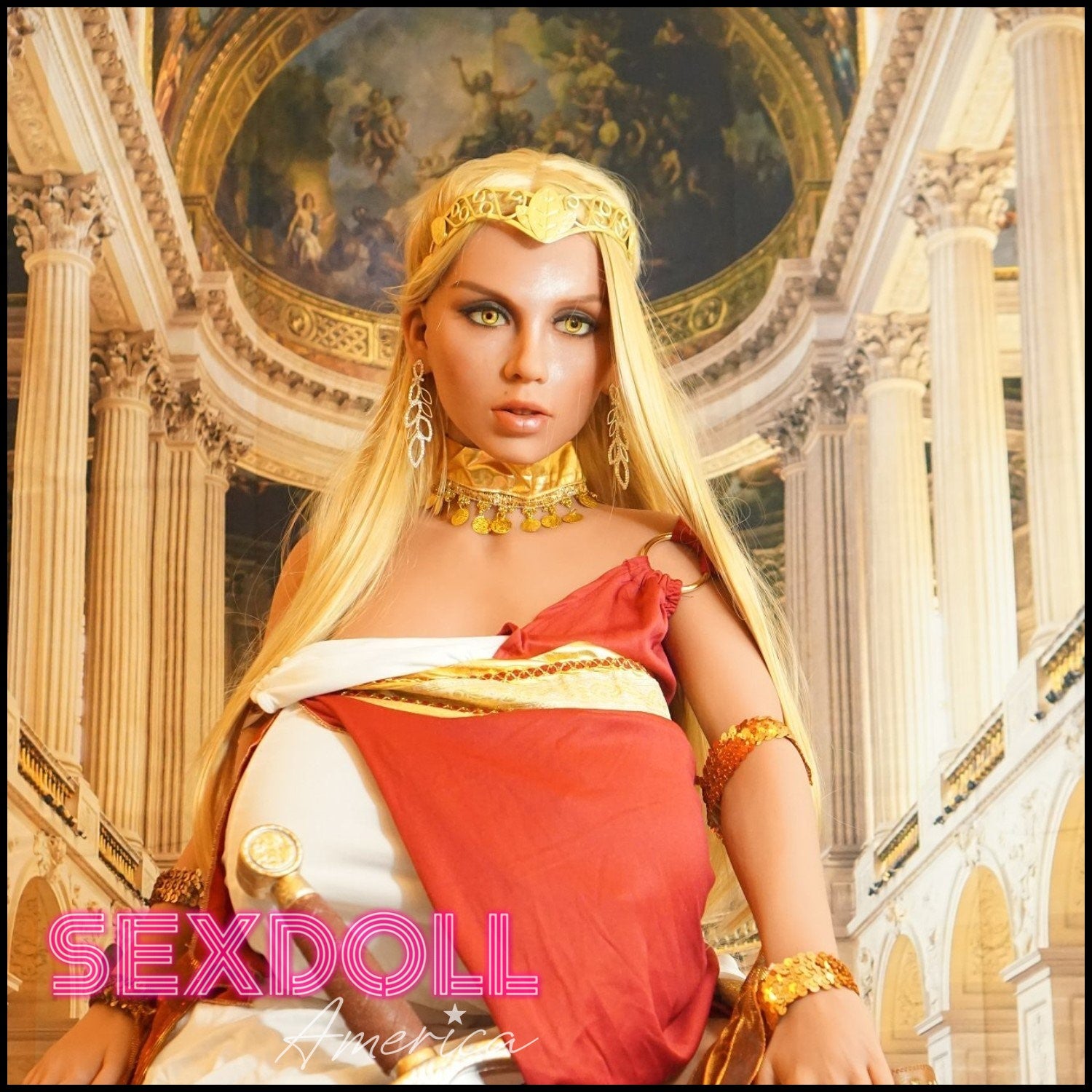 Realistic Sex Doll 146 (4'9") Q-Cup Rania (Head #188) BBW - YL Doll by Sex Doll America