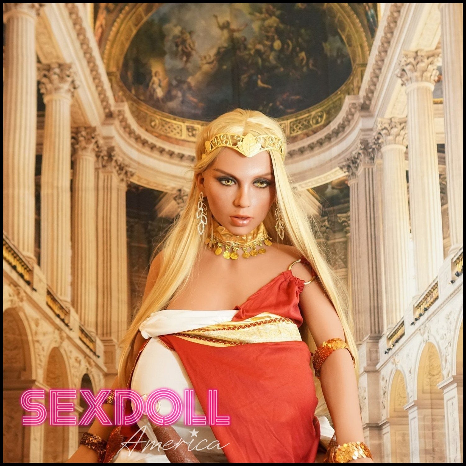 Realistic Sex Doll 146 (4'9") Q-Cup Rania (Head #188) BBW - YL Doll by Sex Doll America