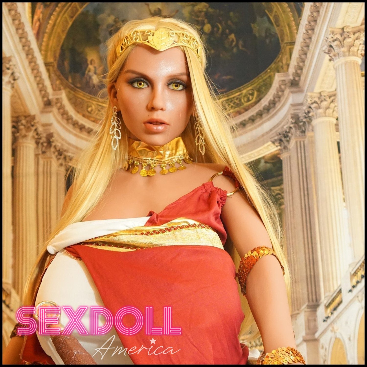 Realistic Sex Doll 146 (4'9") Q-Cup Rania (Head #188) BBW - YL Doll by Sex Doll America