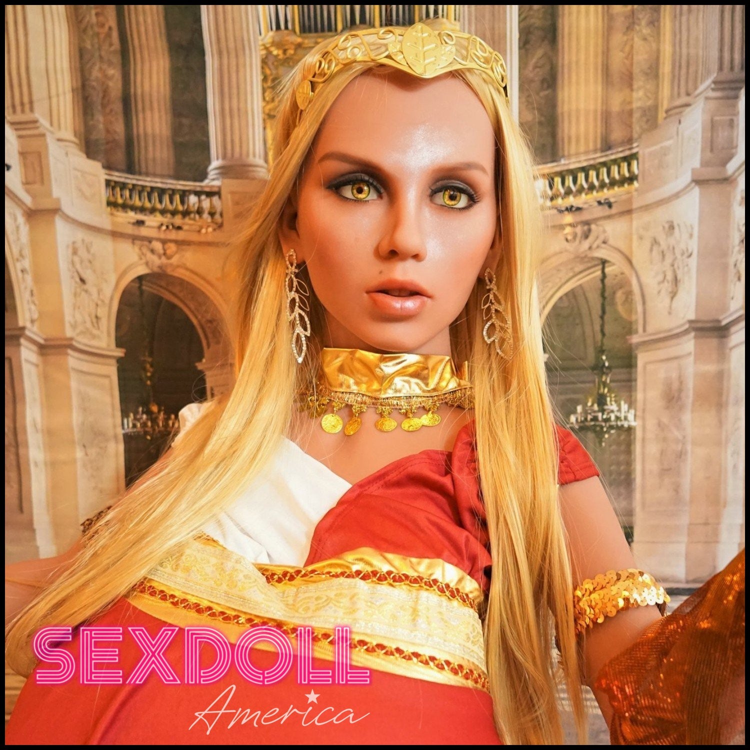 Realistic Sex Doll 146 (4'9") Q-Cup Rania (Head #188) BBW - YL Doll by Sex Doll America