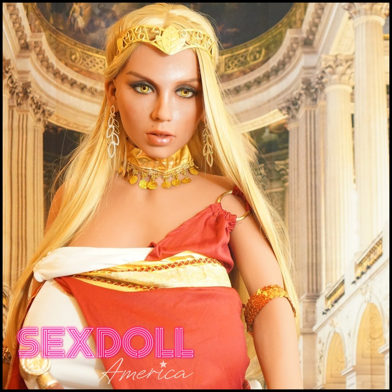 Realistic Sex Doll 146 (4'9") Q-Cup Rania (Head #188) BBW - YL Doll by Sex Doll America