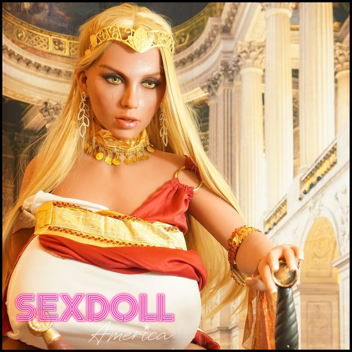 Realistic Sex Doll 146 (4'9") Q-Cup Rania (Head #188) BBW - YL Doll by Sex Doll America