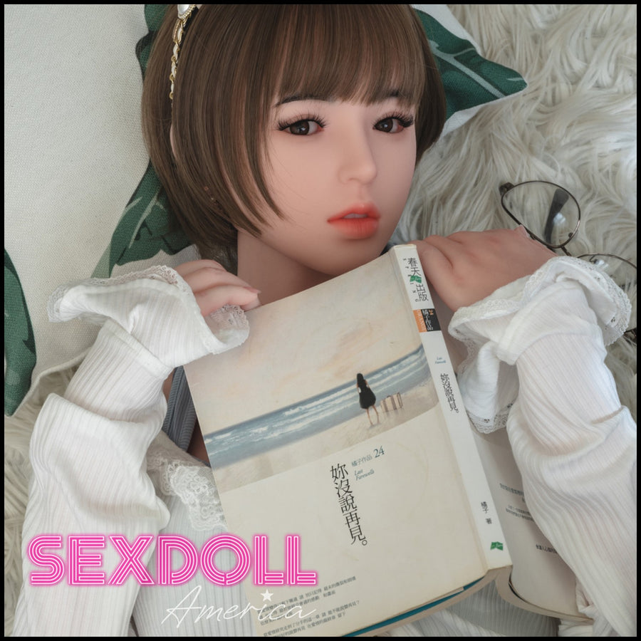 Realistic Sex Doll 148 (4'10") D-Cup QingZhi Brunette (Head #ZC-8) Full Silicone - Tayu by Sex Doll America