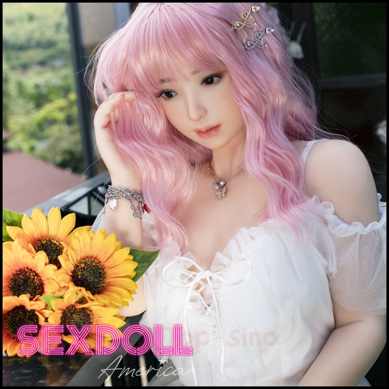 Realistic Sex Doll 148 (4'10") C-Cup Mirei (Head #L1) Full Silicone - Top-Sino by Sex Doll America