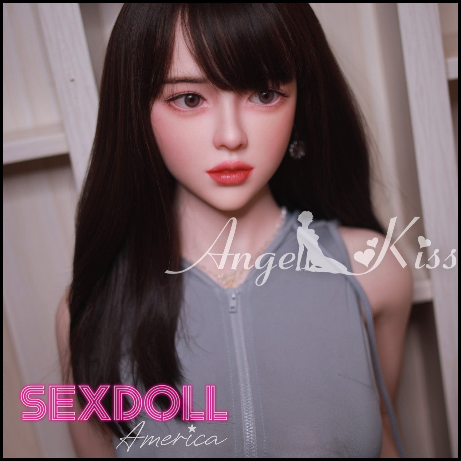 Realistic Sex Doll 150 (4'11") F-Cup Lina (Head #27) Full Silicone - Angel Kiss by Sex Doll America