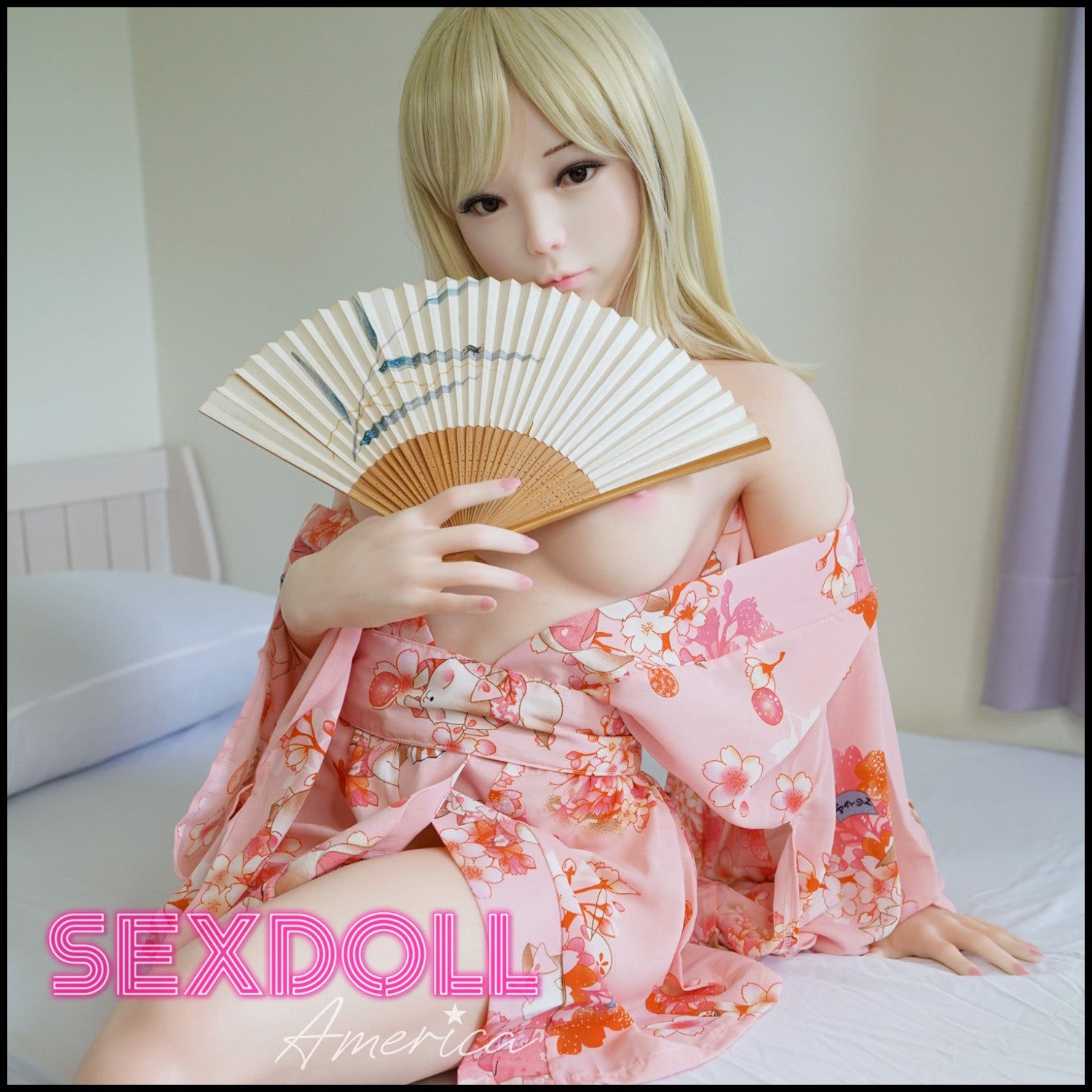 Realistic Sex Doll 150 (4'11") C-Cup Akira Blonde - Full Silicone - Piper Doll by Sex Doll America