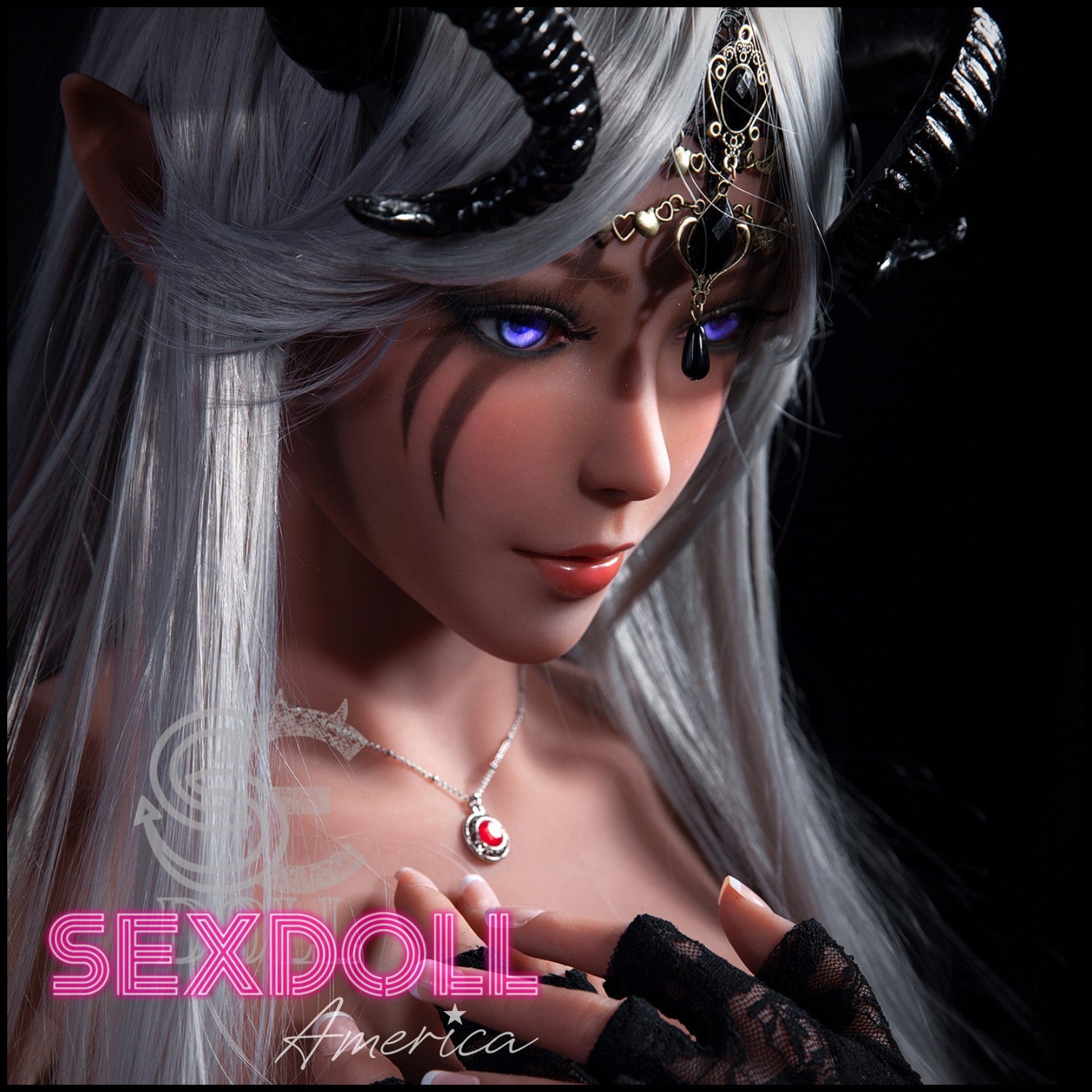 Realistic Sex Doll 150 (4'11") E-Cup Elf Samantha (Head #22) - SE Doll by Sex Doll America