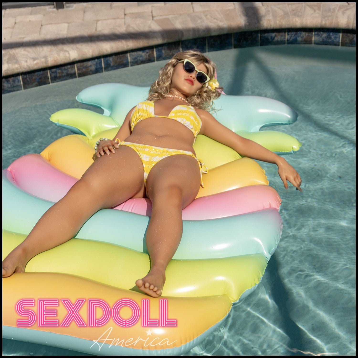 Realistic Sex Doll 150 (4'11") E-Cup Penelope (Head #X14) Full Silicone - SM Doll by Sex Doll America