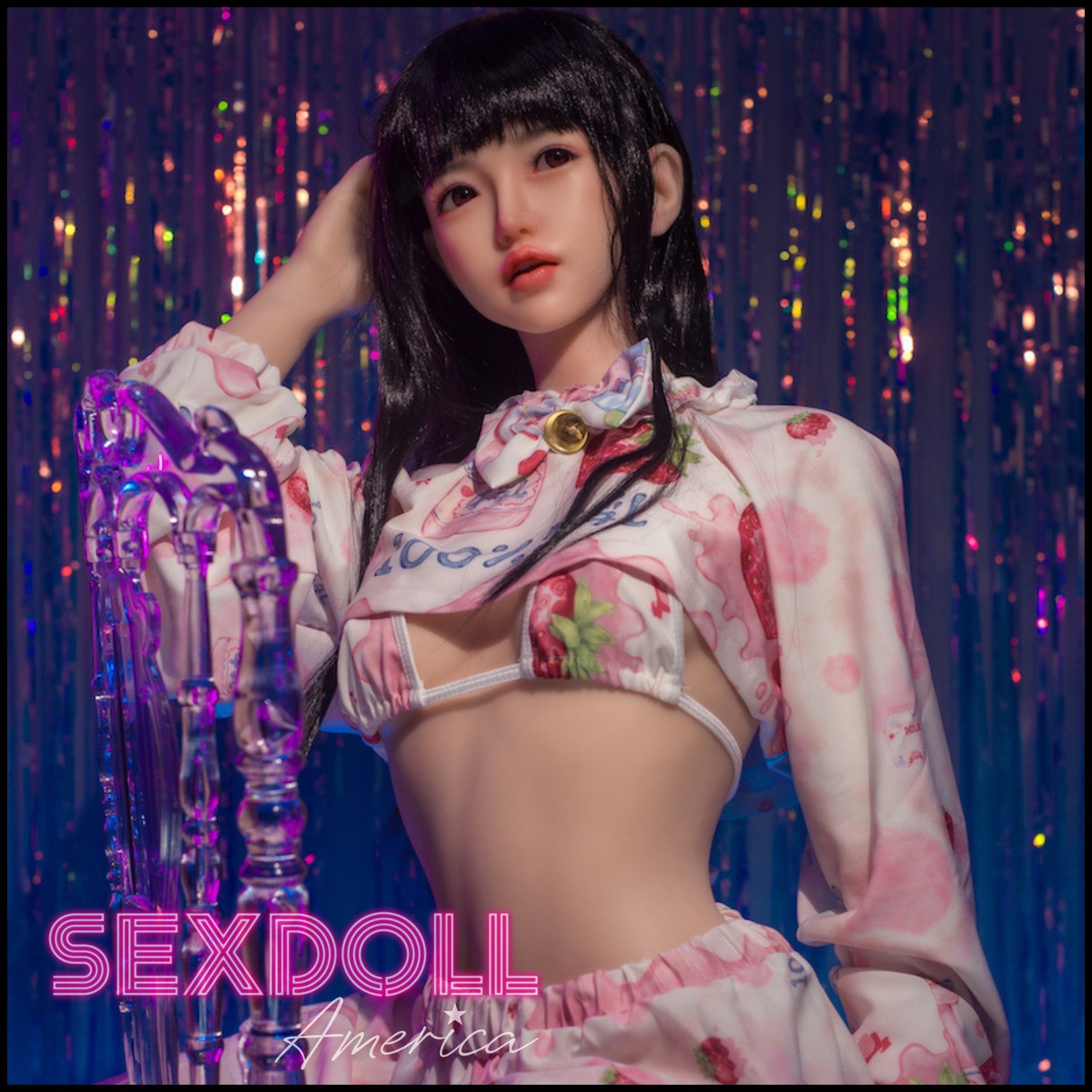 150 (4'11") E-Cup Ino (Head #34) Seamless Neck Full Silicone - Sanhui 150 (4'11") E-Cup Ino (Head #34) Seamless Neck Full Silicone - Sanhui