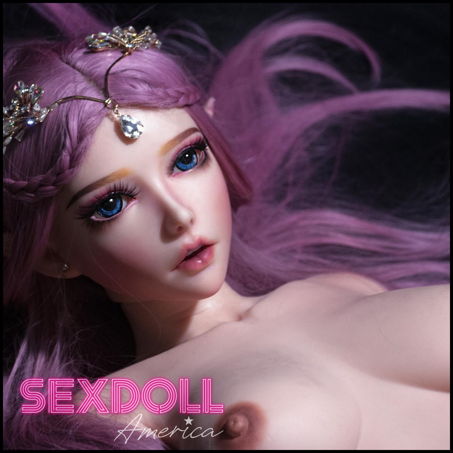 Realistic Sex Doll 150 (4'11") C E F or G-Cup Elf Rie - Full Silicone - Elsa Babe by Sex Doll America