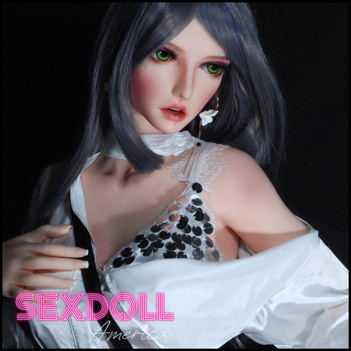 Realistic Sex Doll 150 (4'11") C E F or G-Cup Misa - Full Silicone - Elsa Babe by Sex Doll America