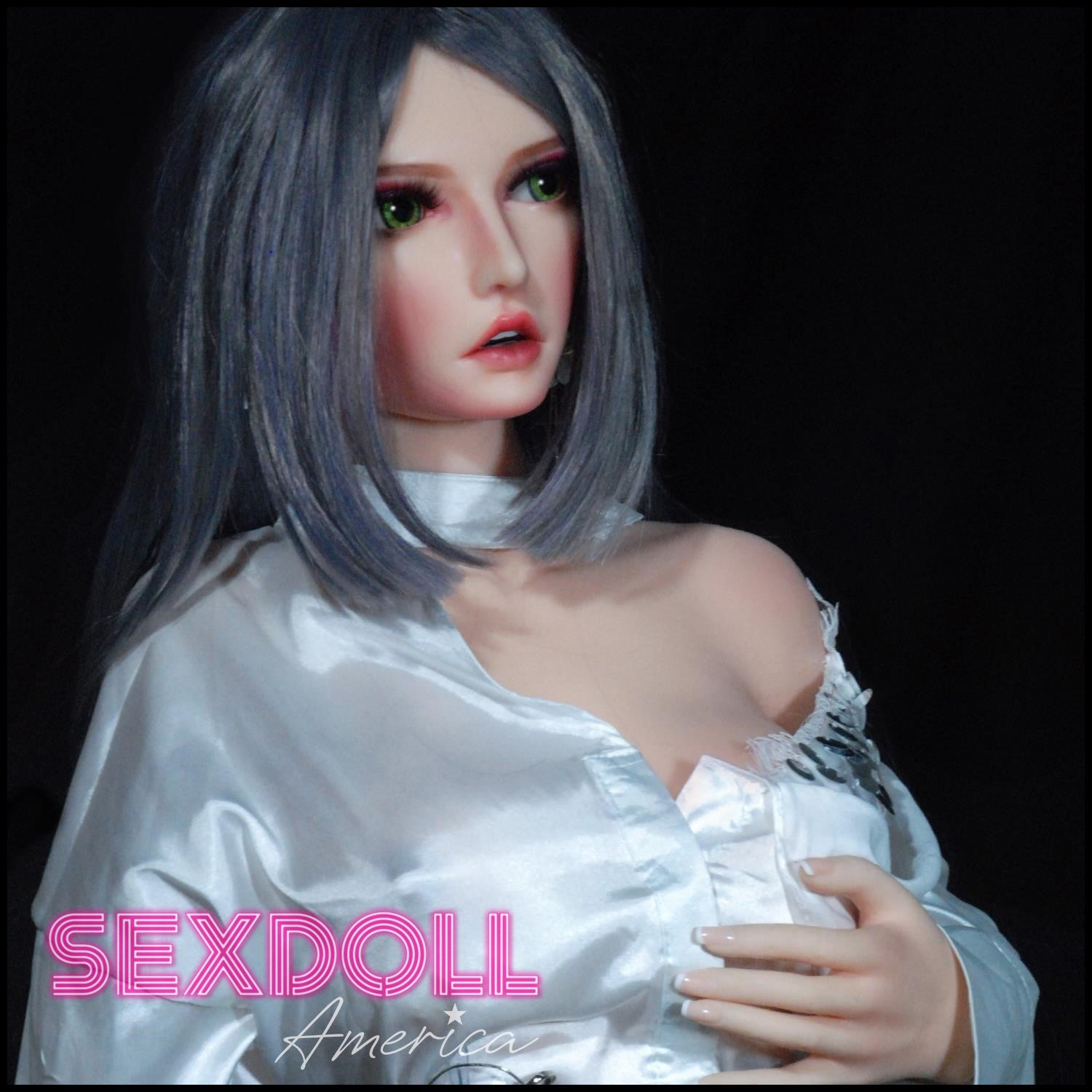 Realistic Sex Doll 150 (4'11") C E F or G-Cup Misa - Full Silicone - Elsa Babe by Sex Doll America