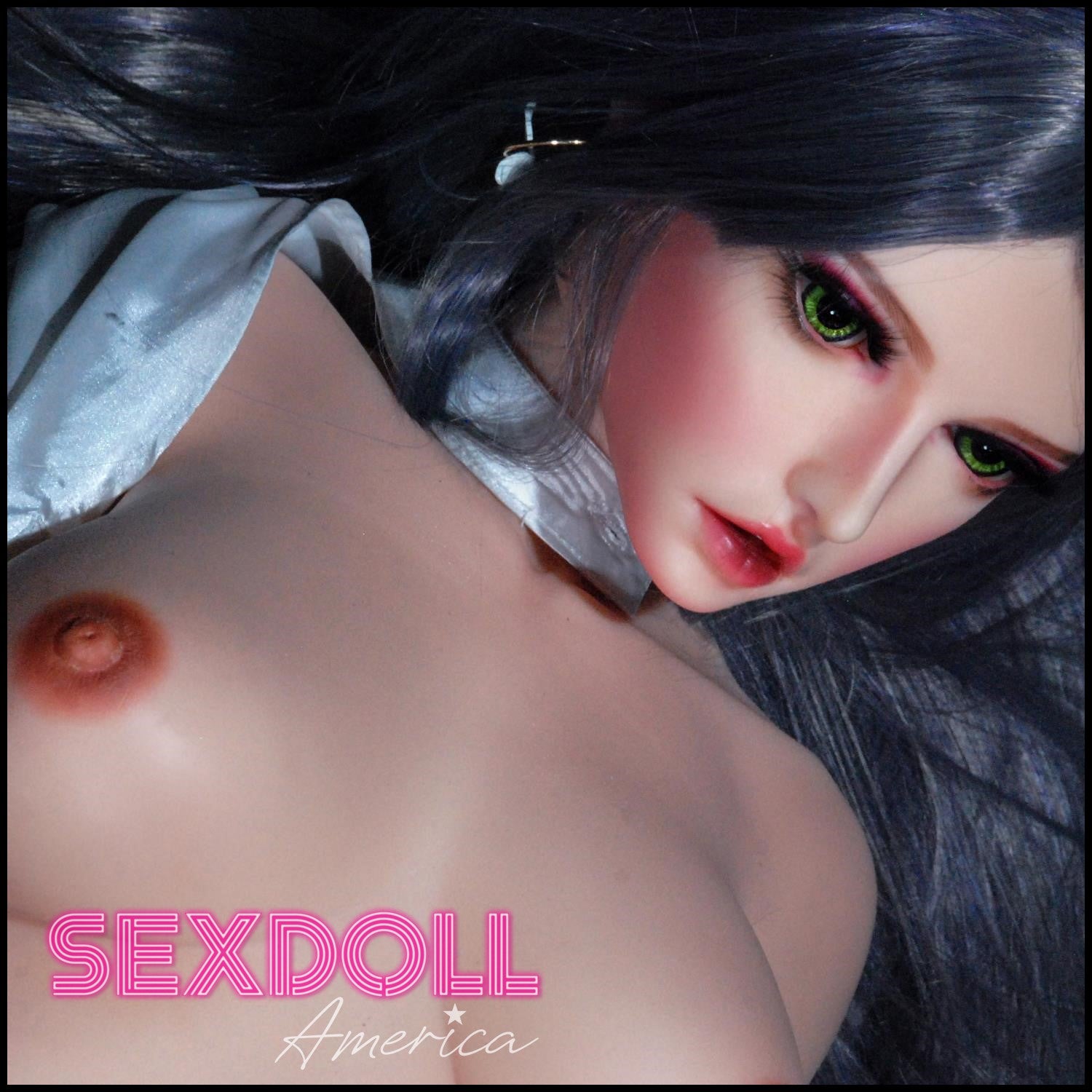 Realistic Sex Doll 150 (4'11") C E F or G-Cup Misa - Full Silicone - Elsa Babe by Sex Doll America