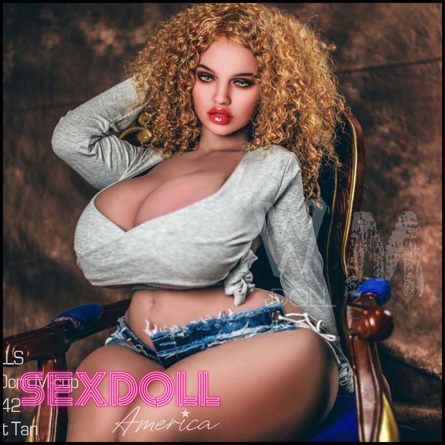 Realistic Sex Doll 150 (4'11") M-Cup Krista Thick Booty BBW - WM Doll by Sex Doll America