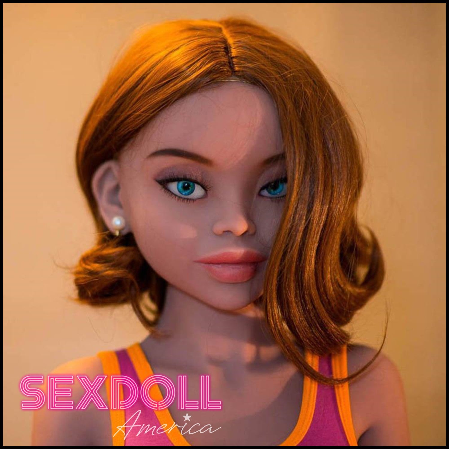 Realistic Sex Doll 150 (4'11") B-Cup Mckayla Brunette - WM Doll by Sex Doll America