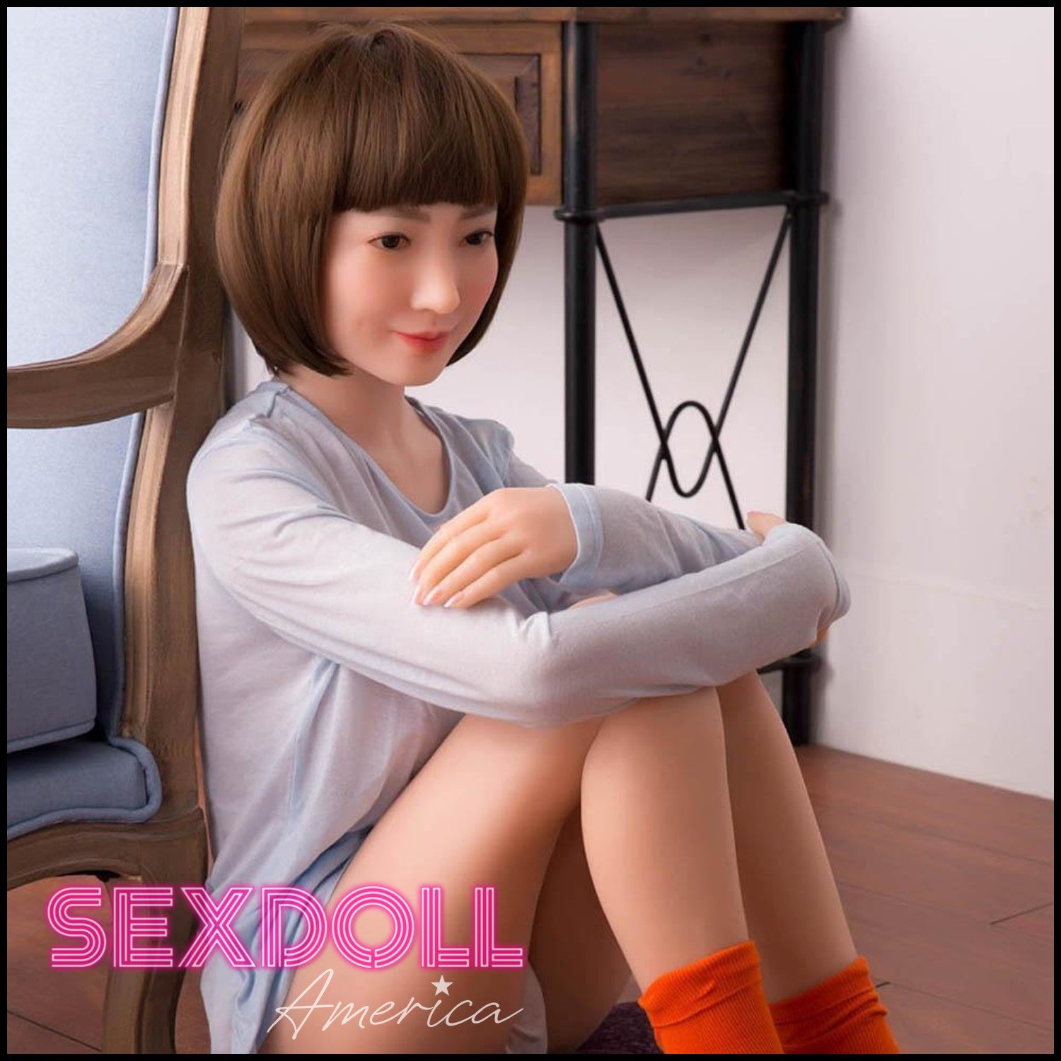 Realistic Sex Doll 152 (5'0") D-Cup Aiko - Full Silicone - Sino-Doll by Sex Doll America