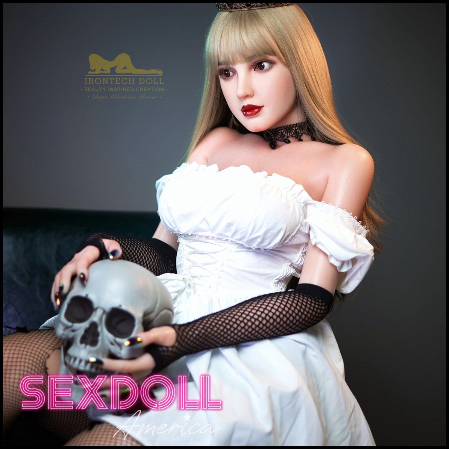 Realistic Sex Doll 153 (5'0") I-Cup Cherry (Head #S9) Full Silicone - IRONTECH Dolls by Sex Doll America