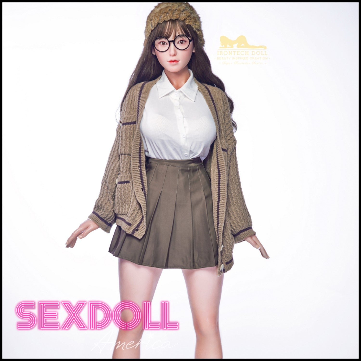 Realistic Sex Doll 153 (5'0") I-Cup Miku (Head #S14) Full Silicone - IRONTECH Dolls by Sex Doll America